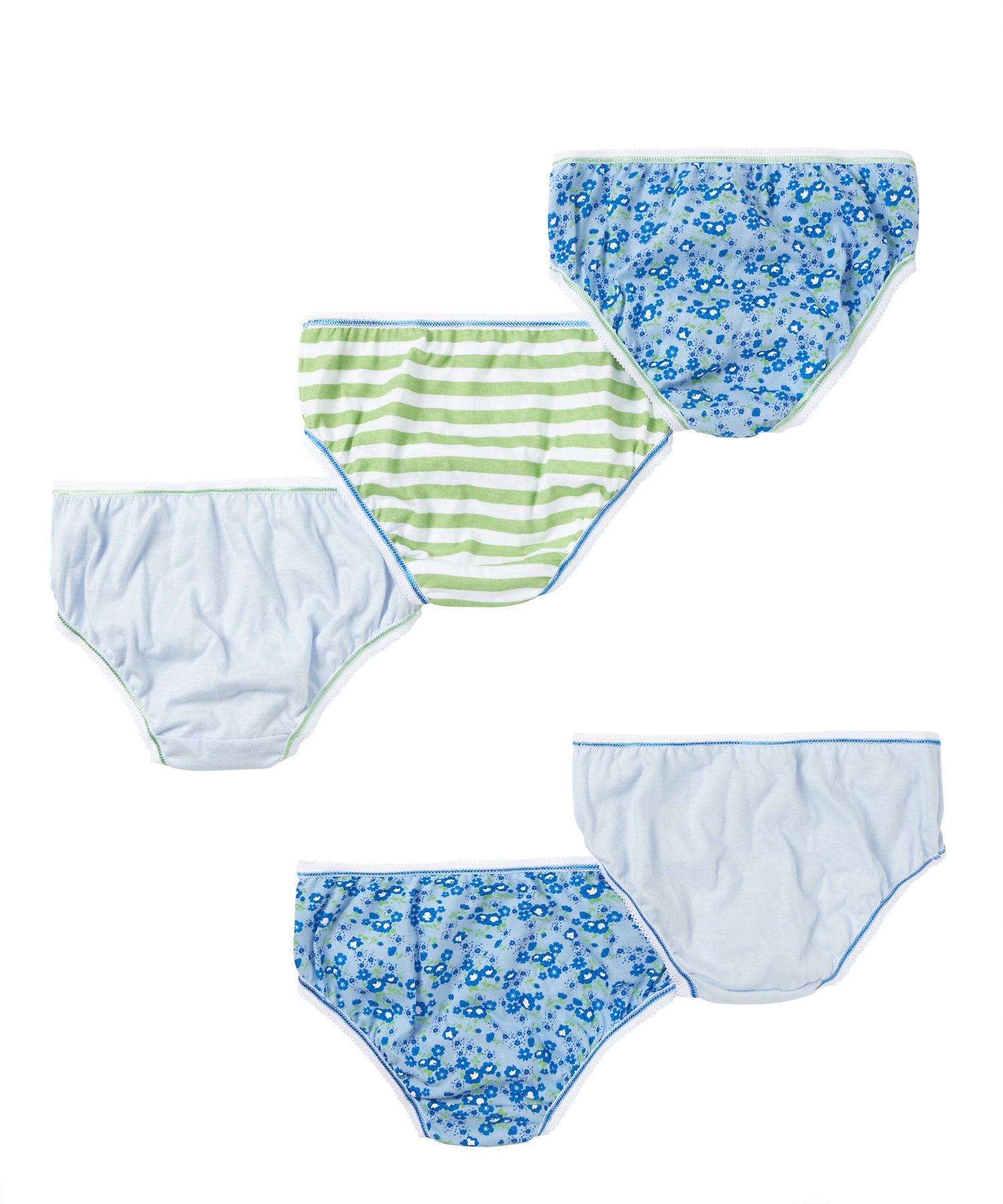 Mothercare | Girls Briefs Floral Print - Pack Of 5 - Multicolor 2