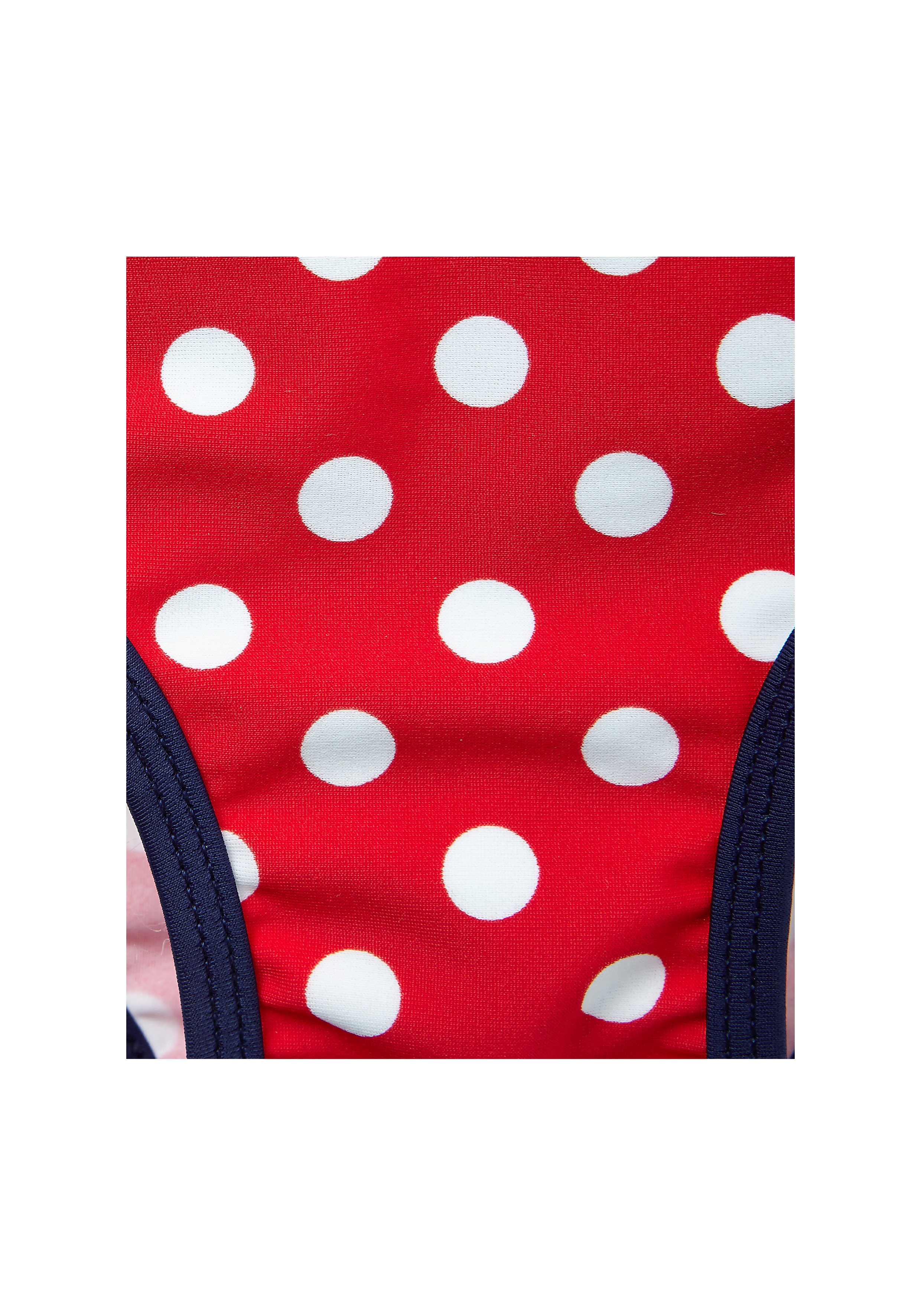 Mothercare | Girls Sleeveless Swimsuit Polka Dot Print - Red 2
