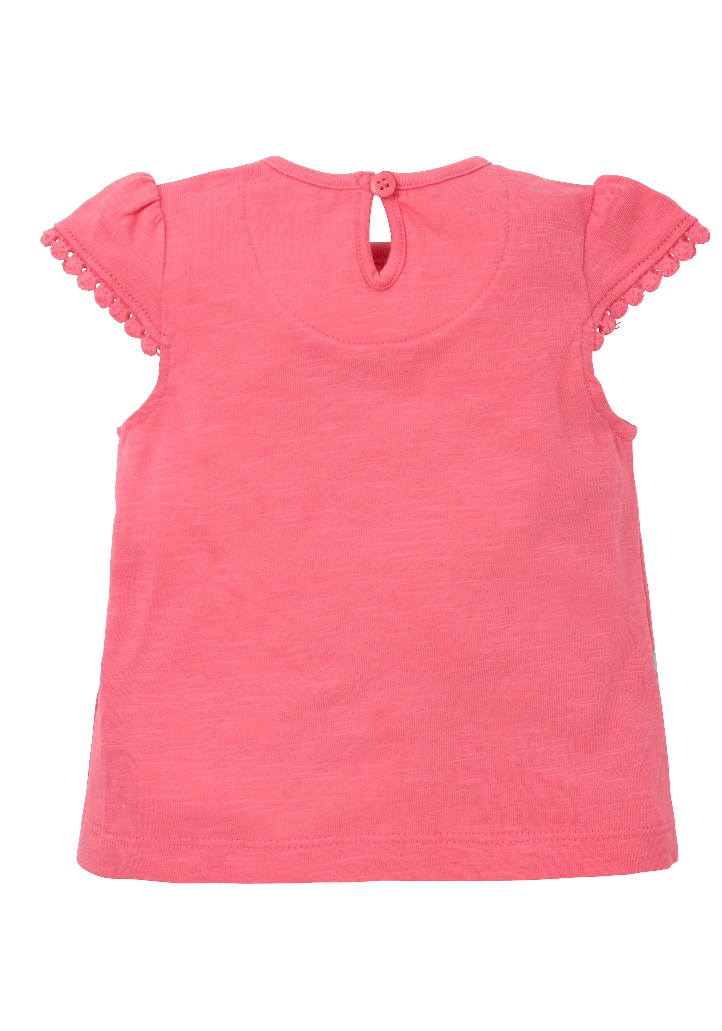 Mothercare | Girls Bright Floral Jersey T-Shirt - Pink 1