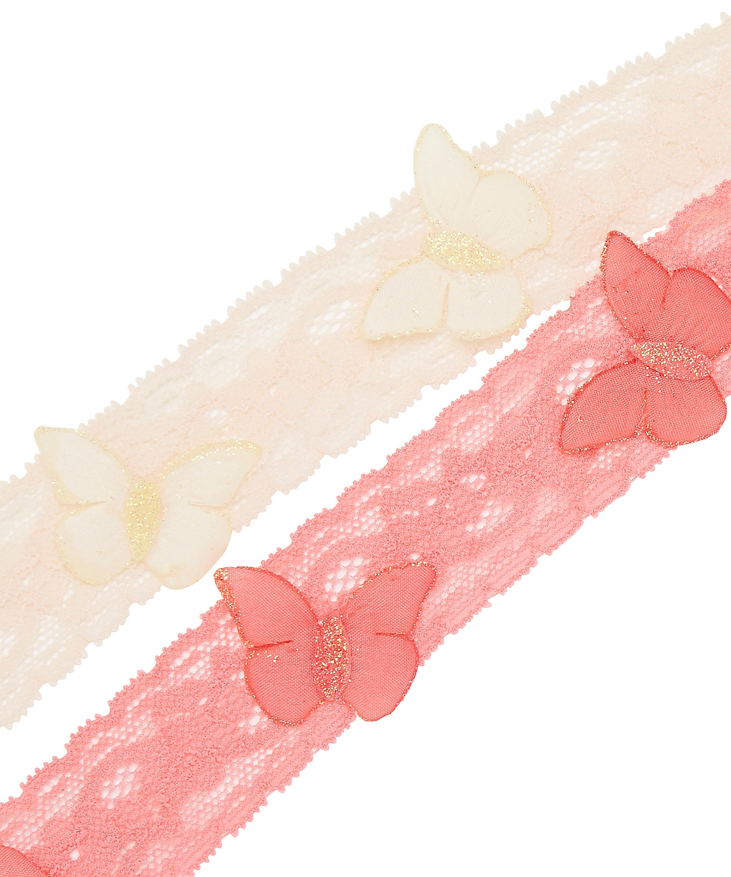 Mothercare | Girls Headband Butterfly Detail - Multicolor 1