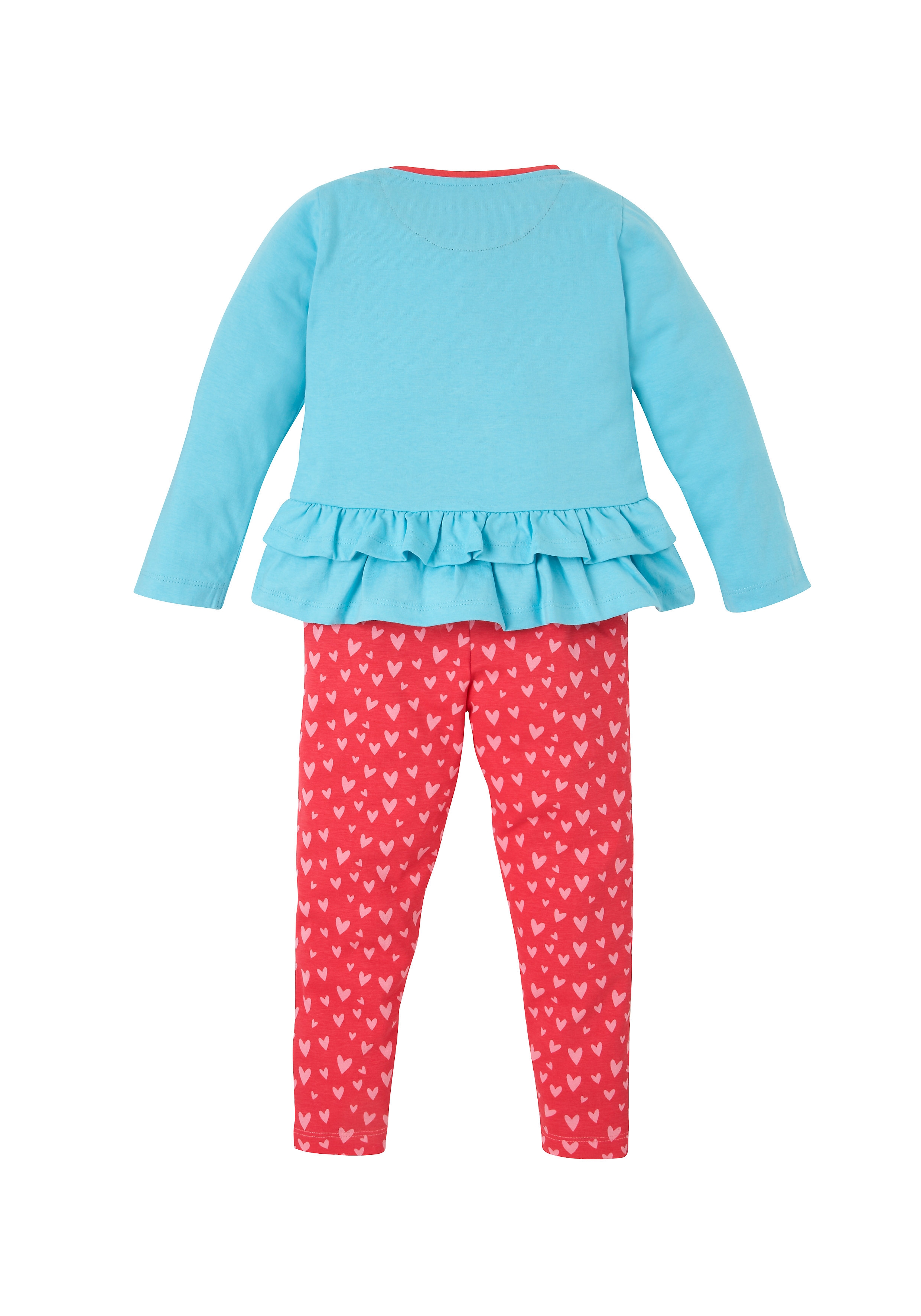 Mothercare | Girls Fairy Peplum Pyjamas - Blue Red 1
