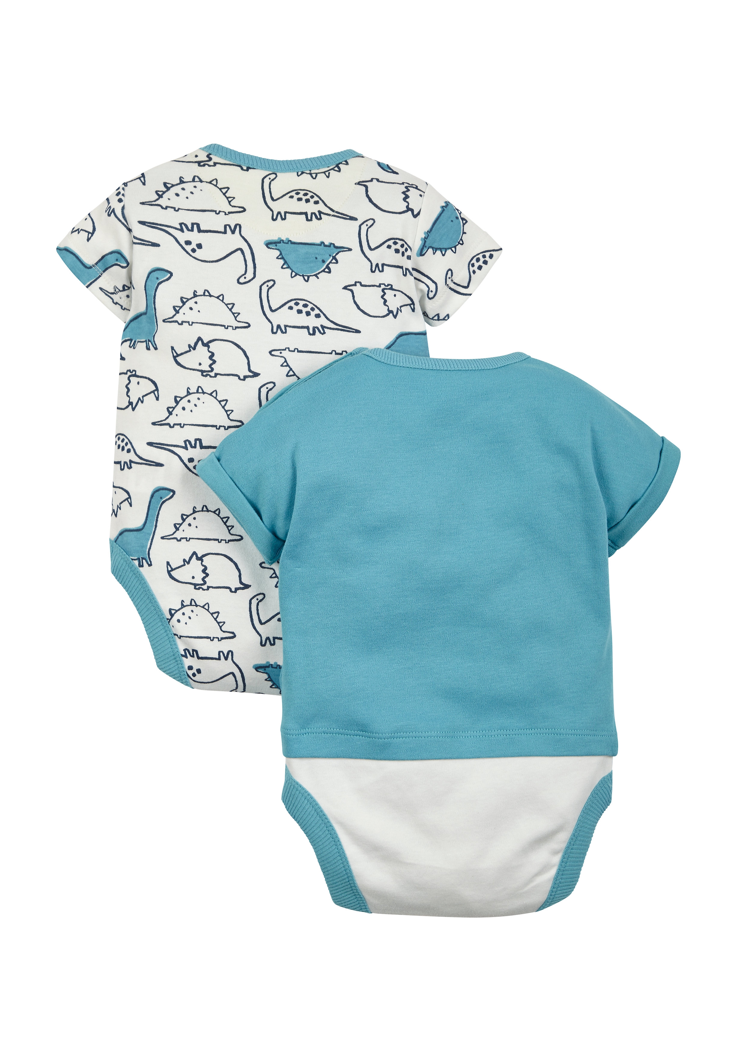 Mothercare | Boys Bodysuits - Pack Of 2 - Multicolor 1
