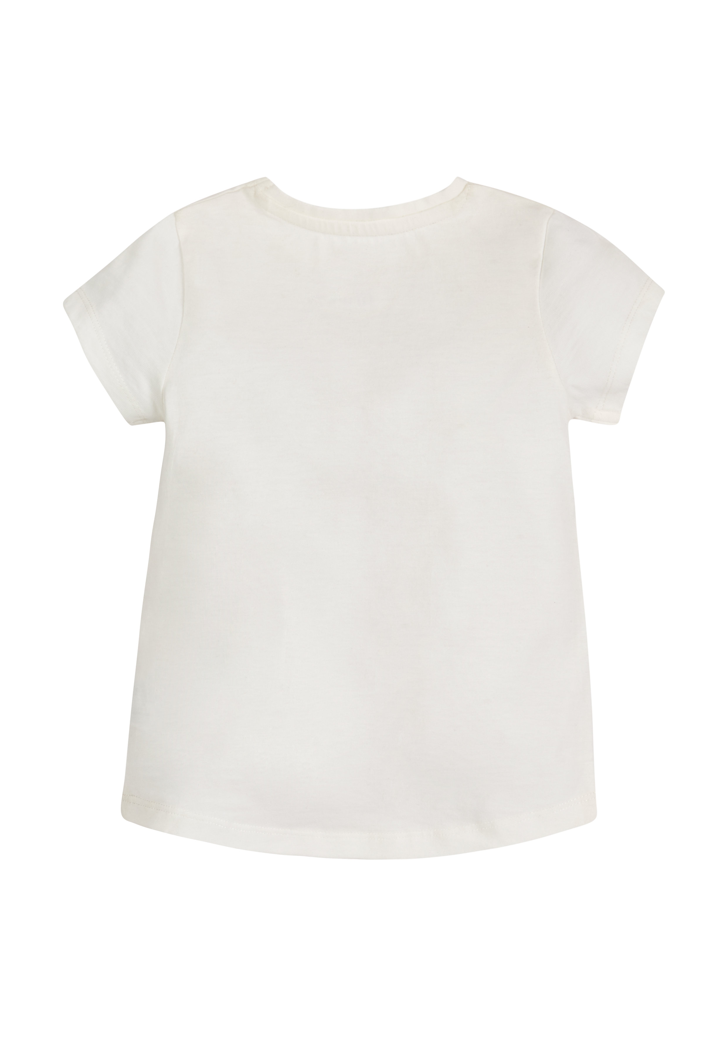 Mothercare | Girls Feather T-Shirt - White 1