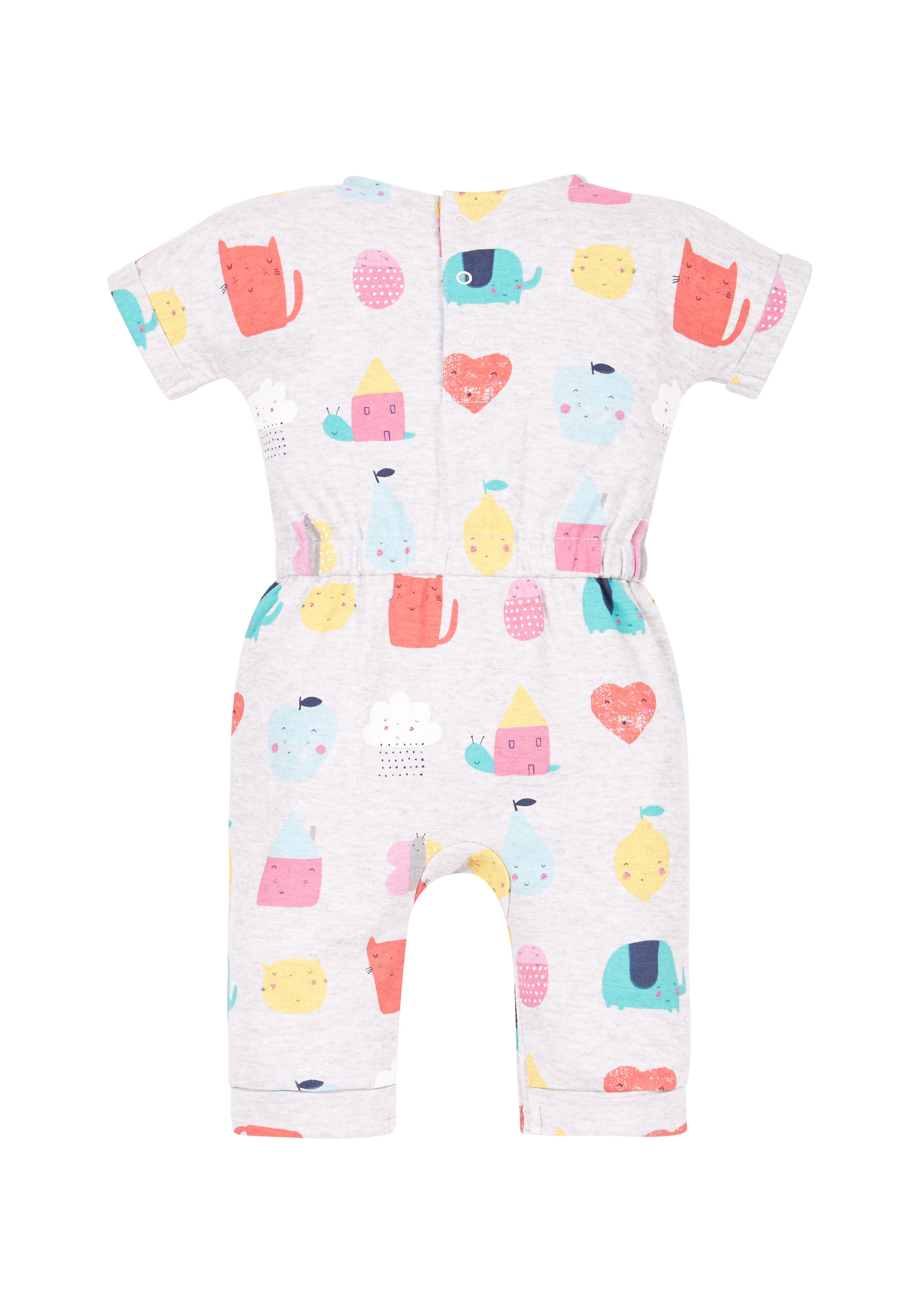 Mothercare | Girls All Over Print Romper - Multicolor 1