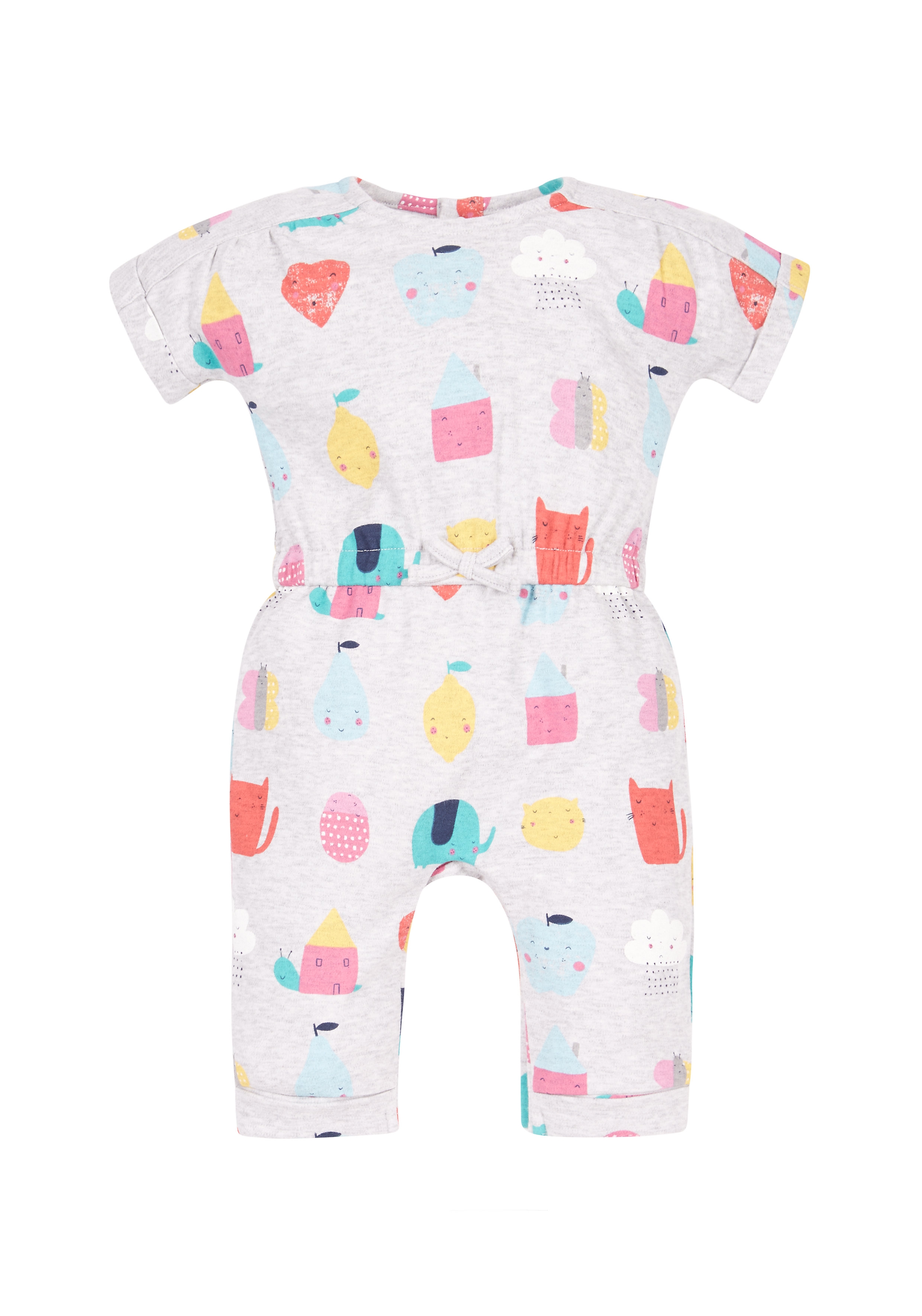 Mothercare | Girls All Over Print Romper - Multicolor 0