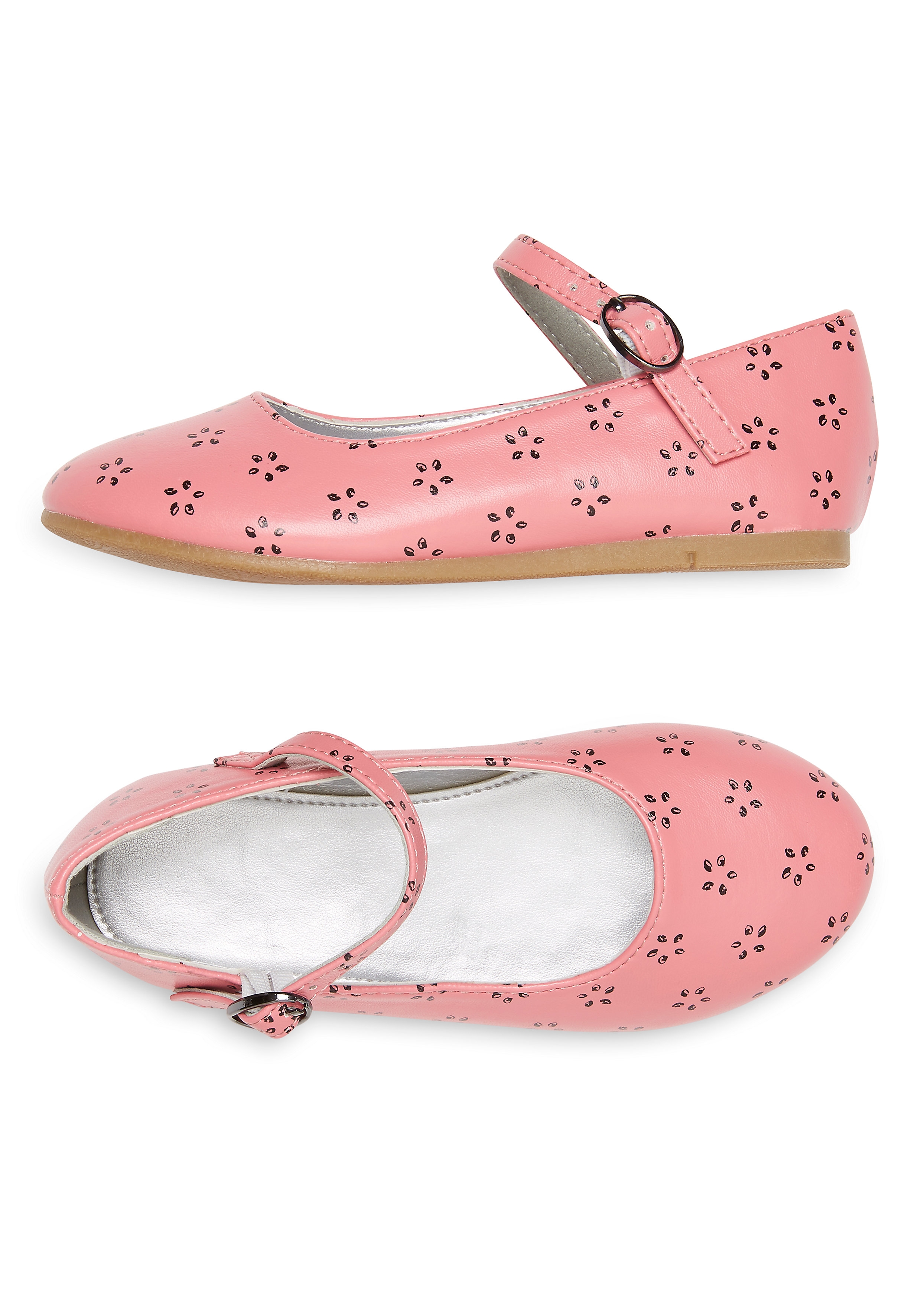 Mothercare | Coral Girls Flower Shoes 1