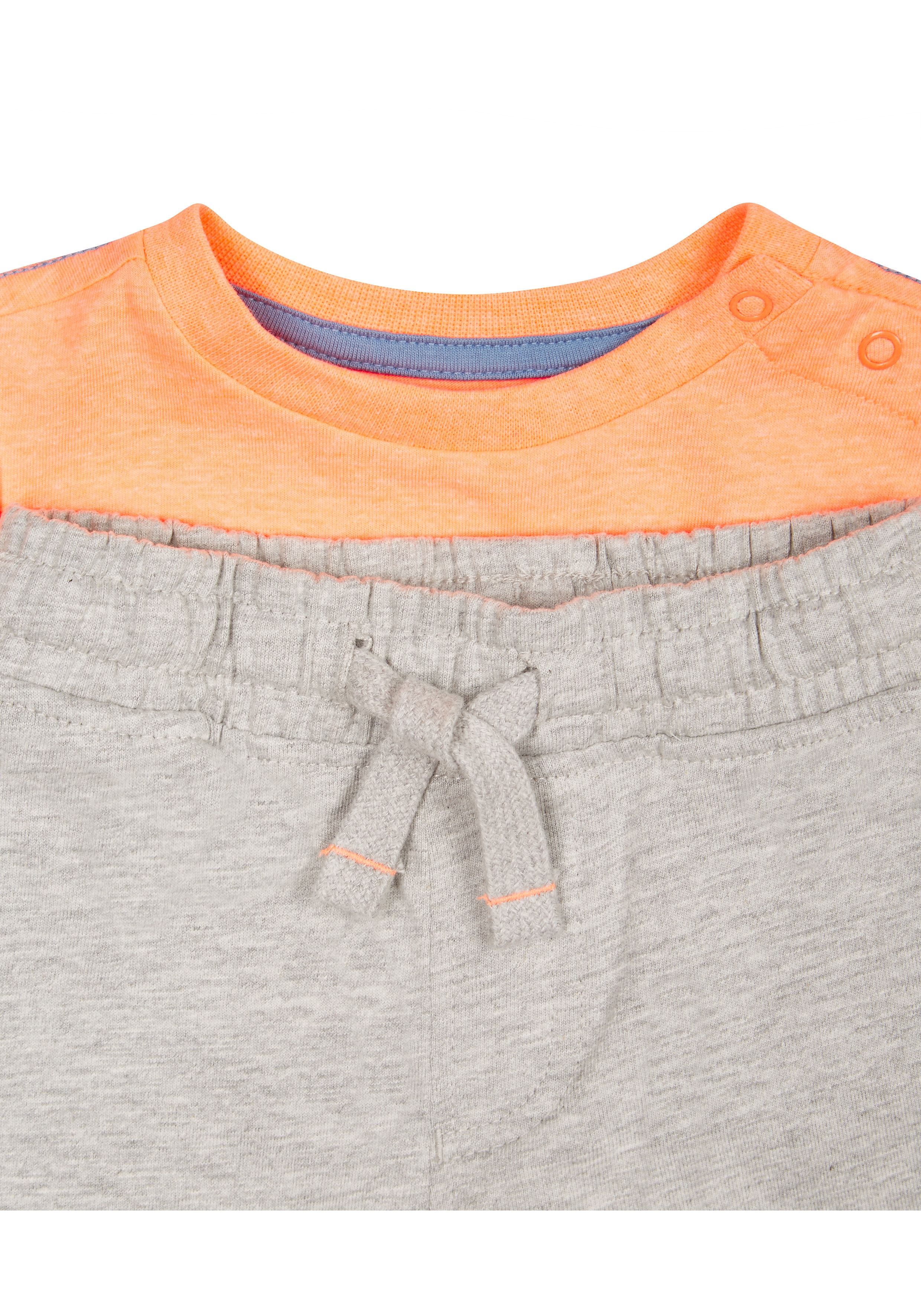 Mothercare | Boys 'Chill Out' Tee And Shorts Set - Orange 2