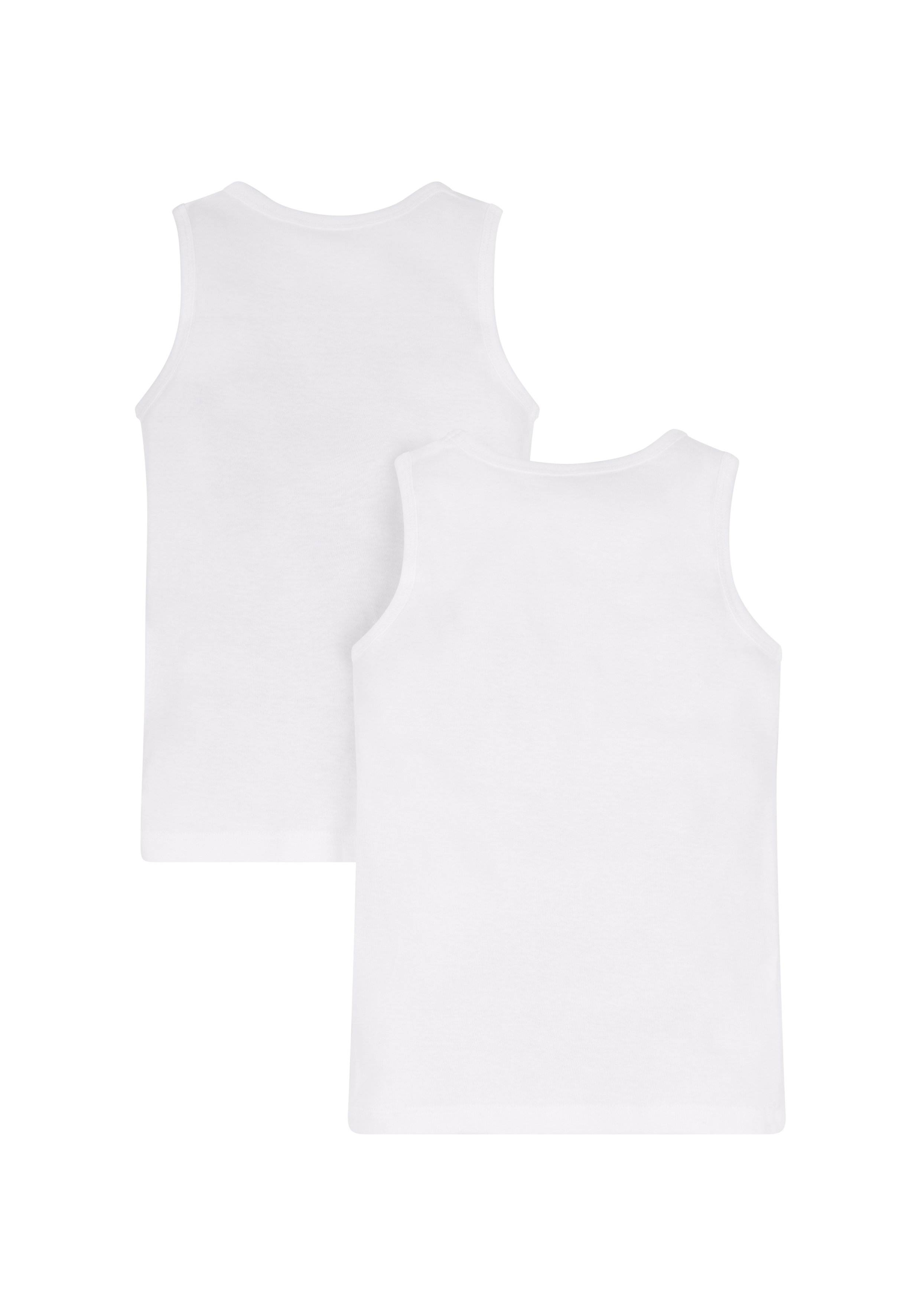 Boys Sleeveless Vest Marvel Iron Man Print - Pack Of 2 - White