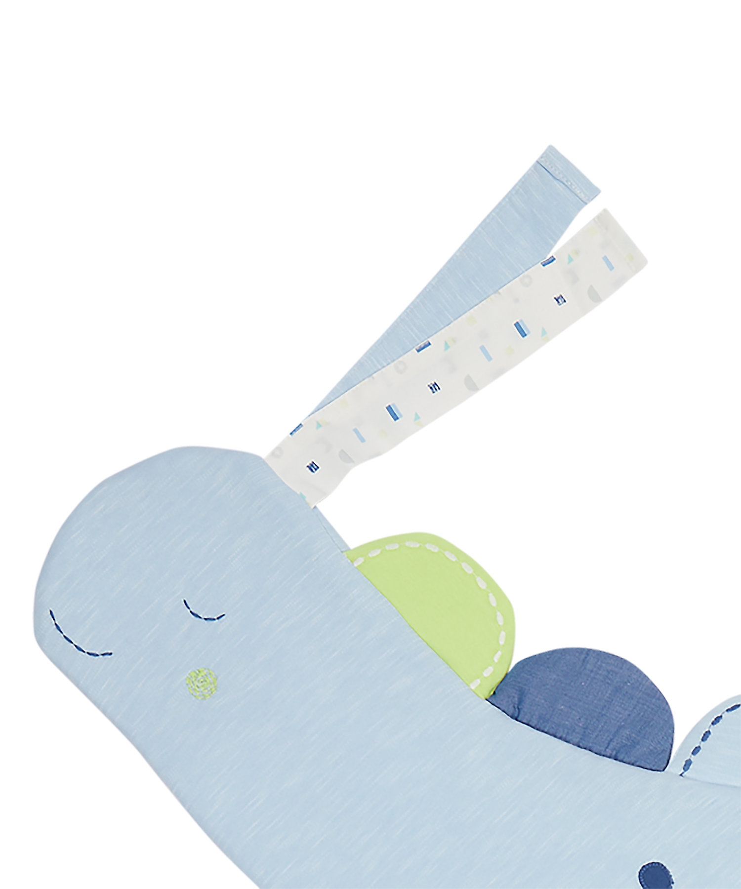 Mothercare | Mothercare Sleepysaurus Long Bumper  Baby Bedding Sets Blue 1