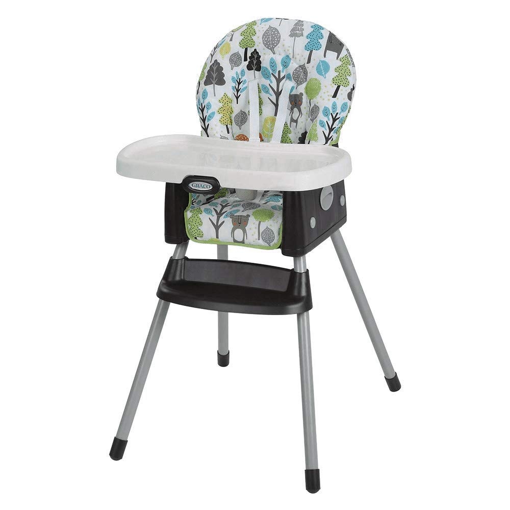 Mothercare | Graco Simple Switch Grey Bear Trail High Chair 0