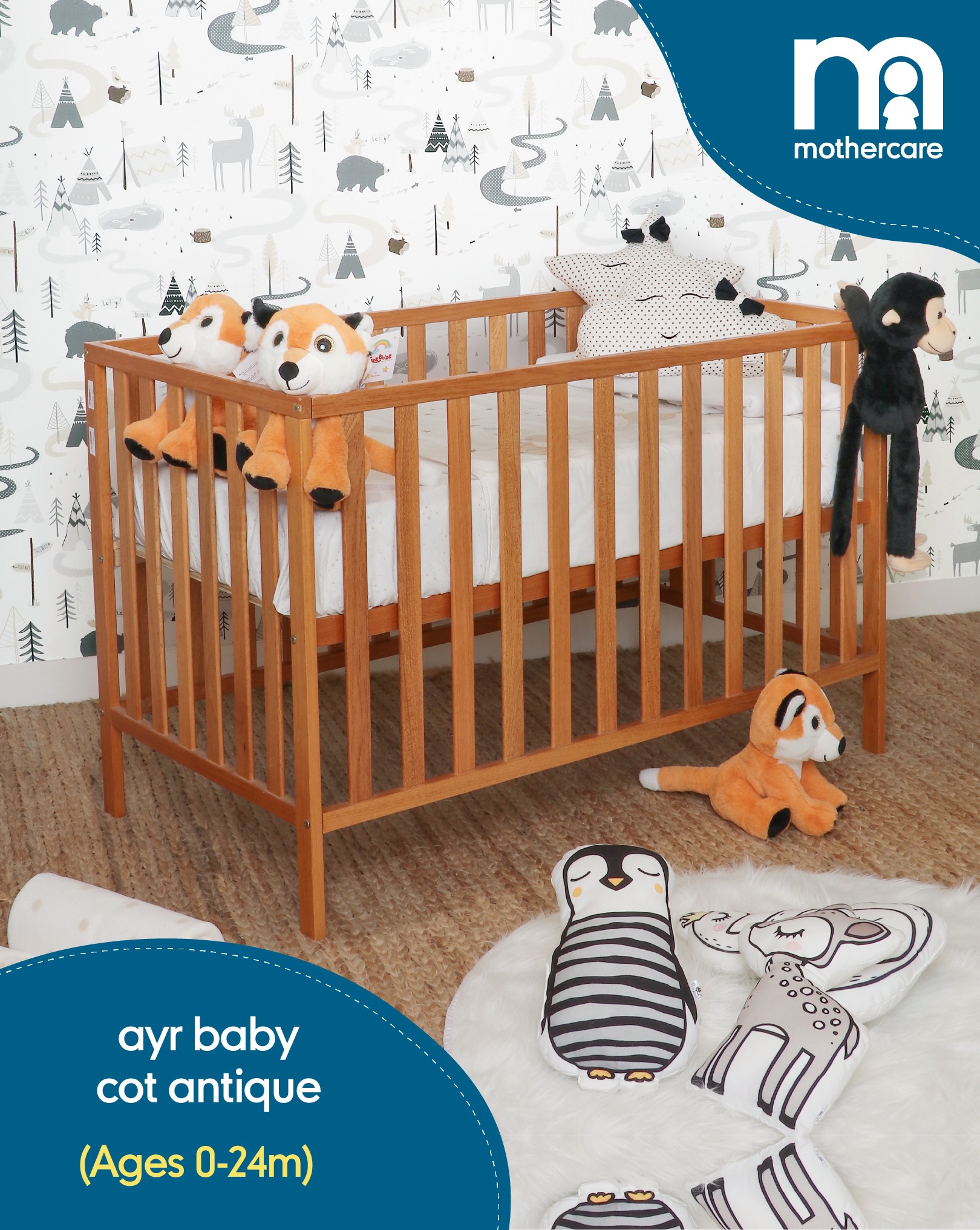 Baby cot mothercare top