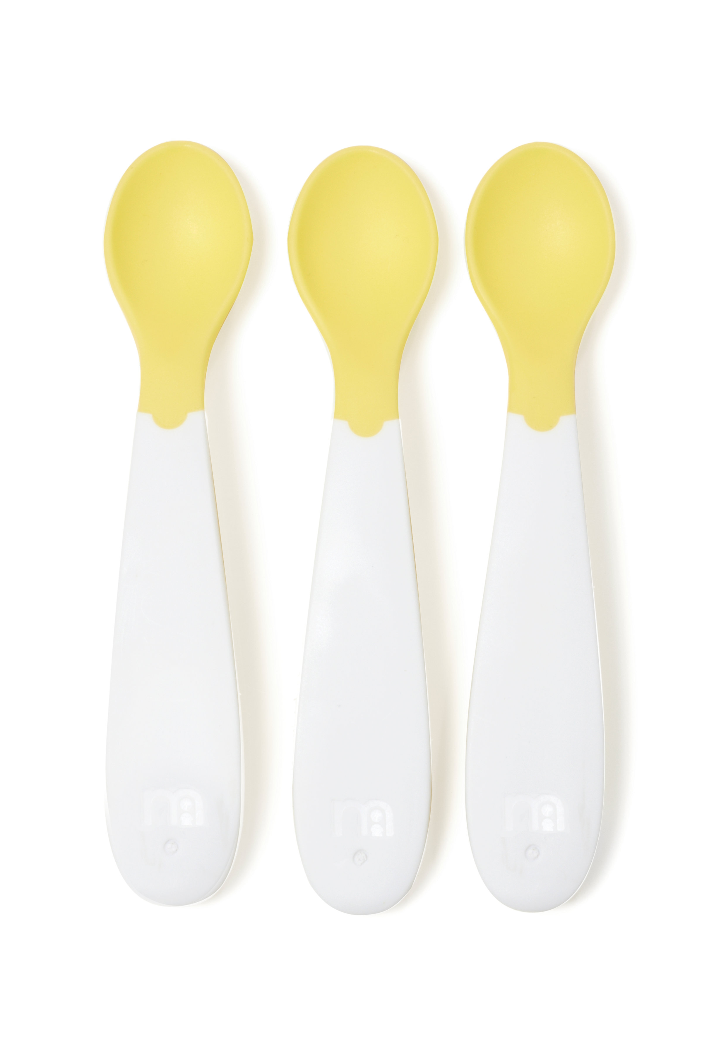 Mothercare | Mothercare Short Spoons Pack of 3 White / Yellow 0