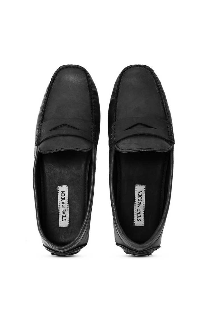 Marshal Black Driver Loafers