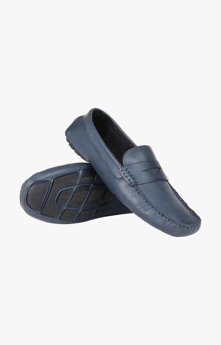 Marshal Blue Driver Loafers
