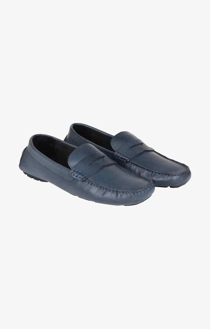 Marshal Blue Driver Loafers