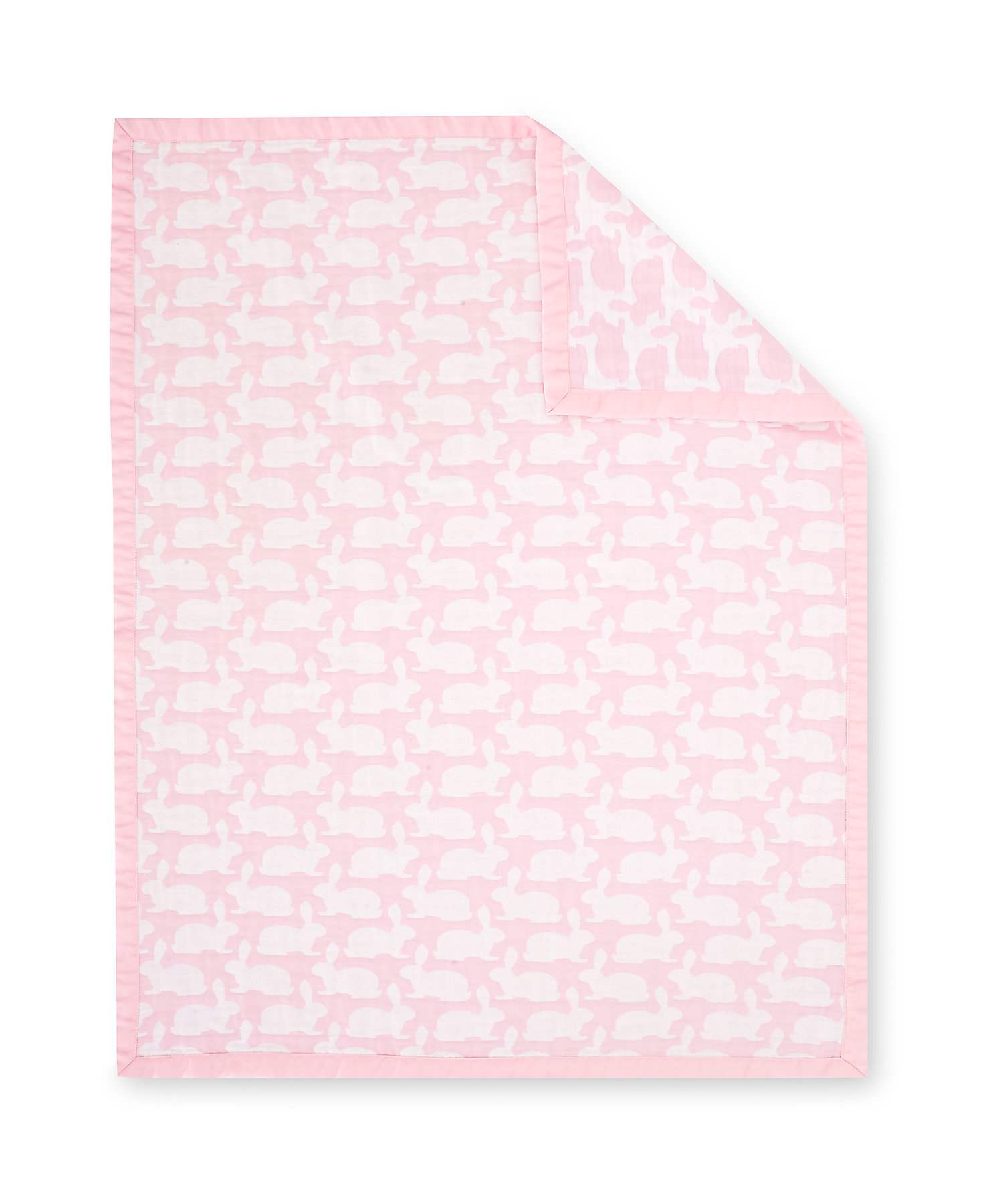 Mothercare My Little Garden Muslin Blanket Pink