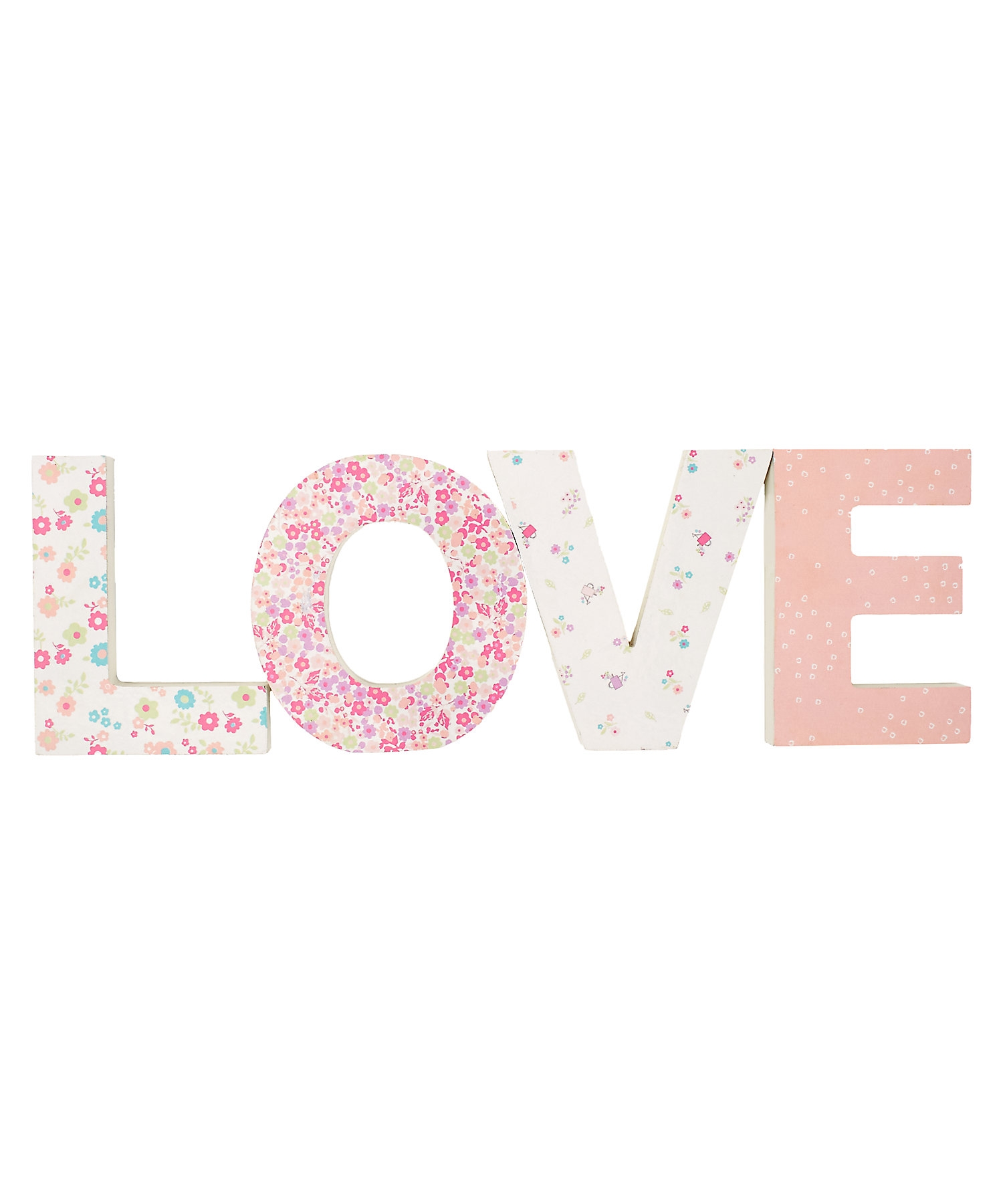 Mothercare | Mothercare My Little Garden Love Letters Pink 0