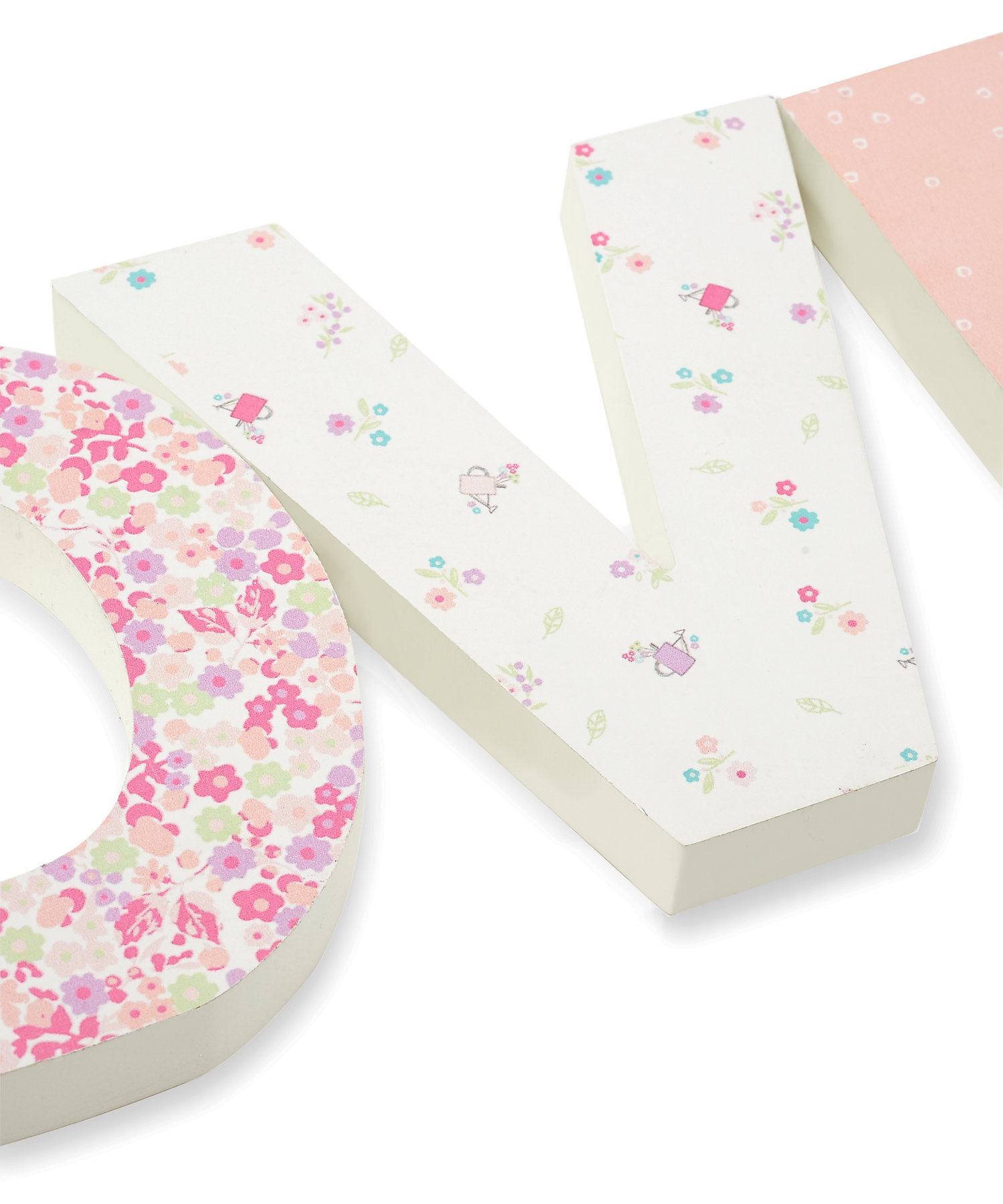 Mothercare | Mothercare My Little Garden Love Letters Pink 2