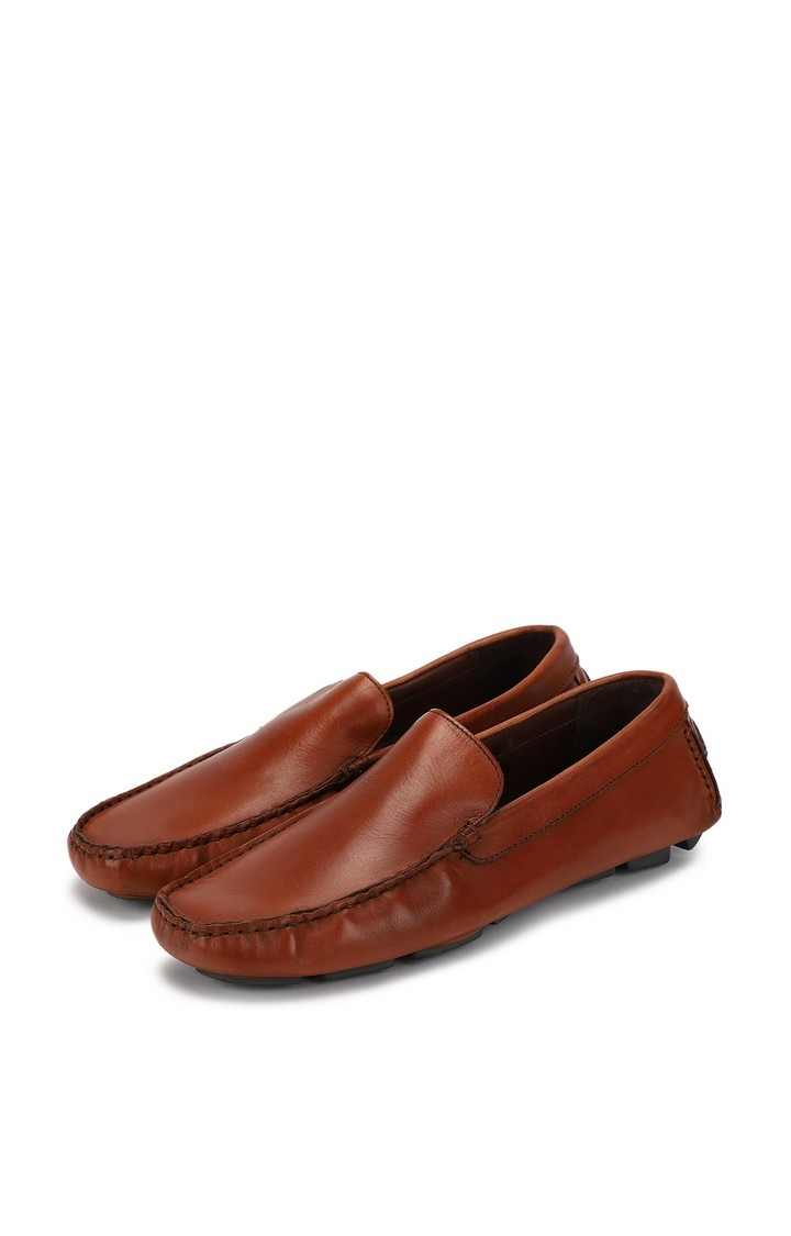 Adison Brown Driver Loafers
