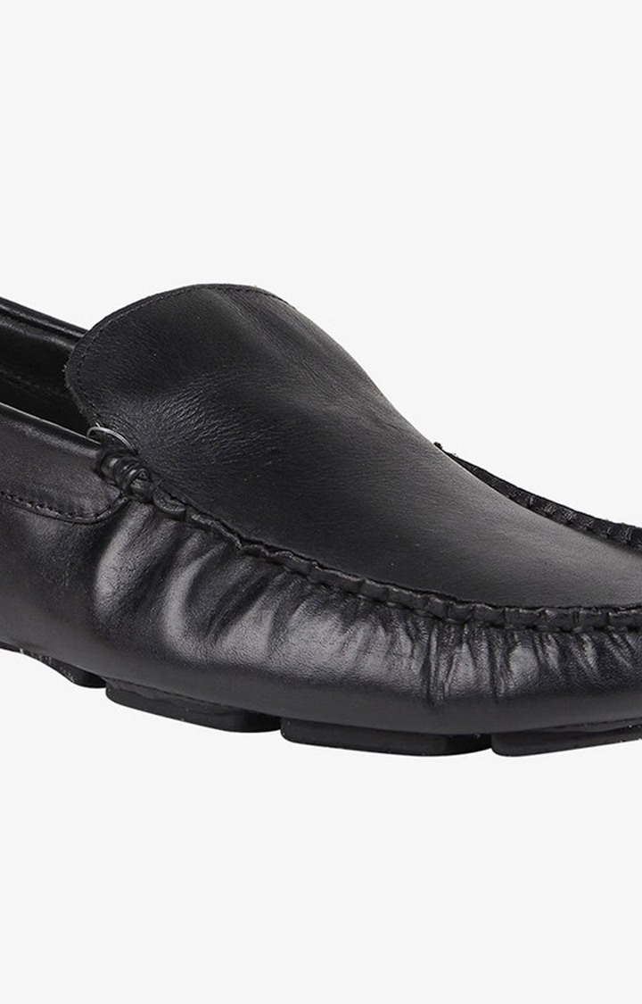 Adison Black Driver Loafers