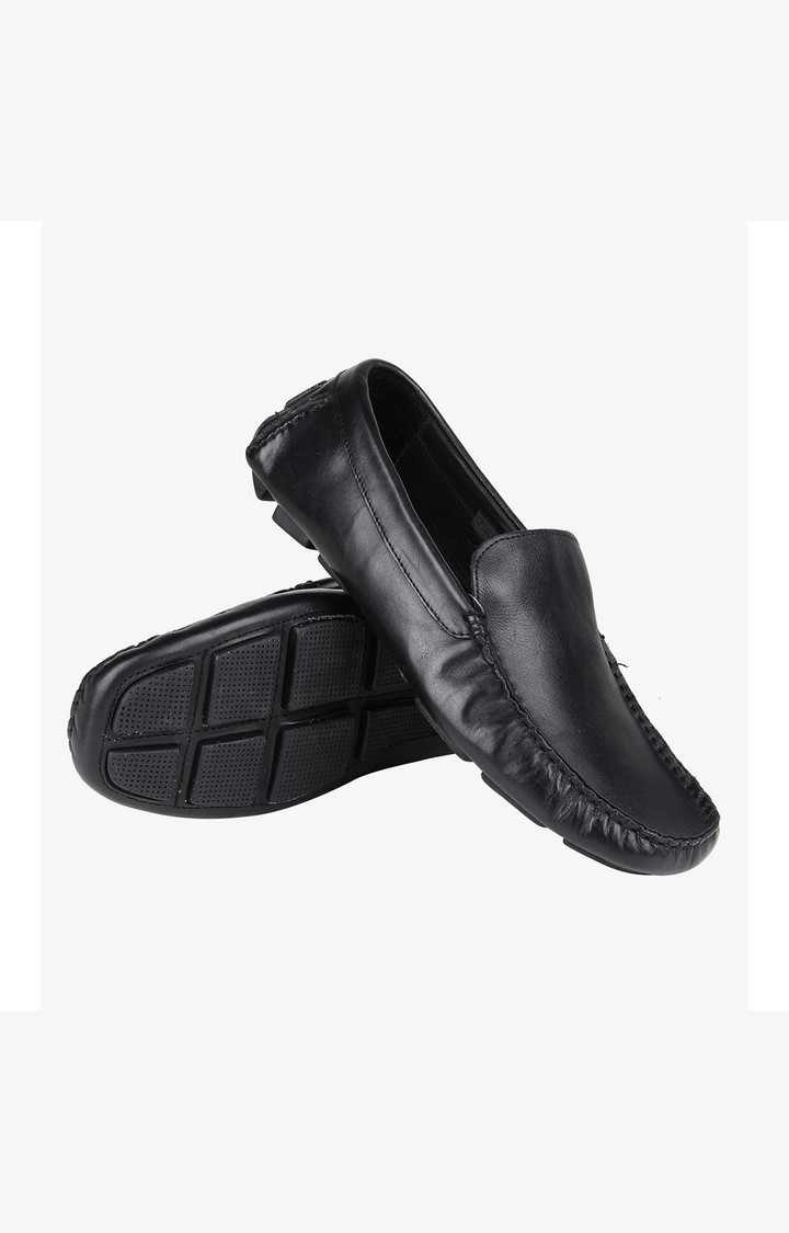Adison Black Driver Loafers