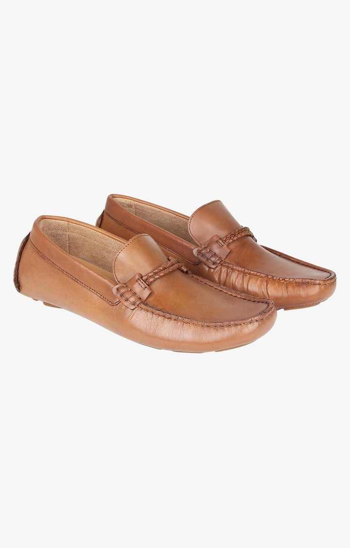 Alfro Brown Driver Loafers