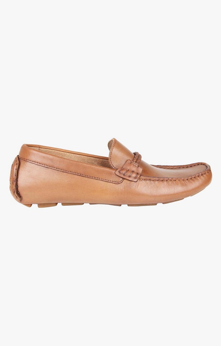 Alfro Brown Driver Loafers