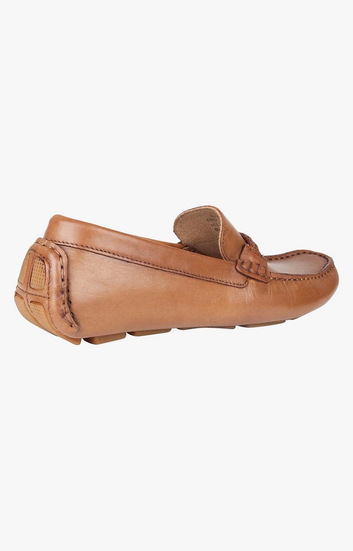 Alfro Brown Driver Loafers