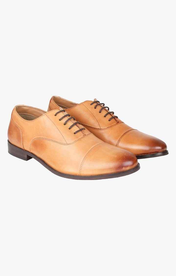 Windster Brown Tie-Ups & Dress Loafers