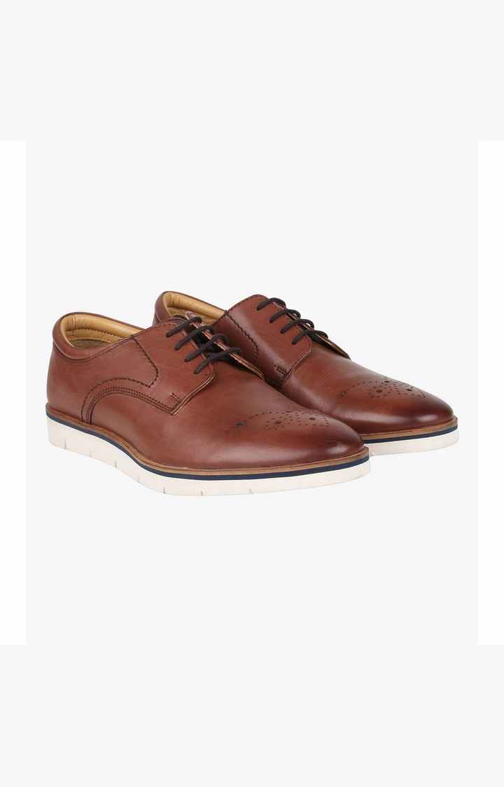 Bluebell Brown Tie-Ups & Dress Loafers