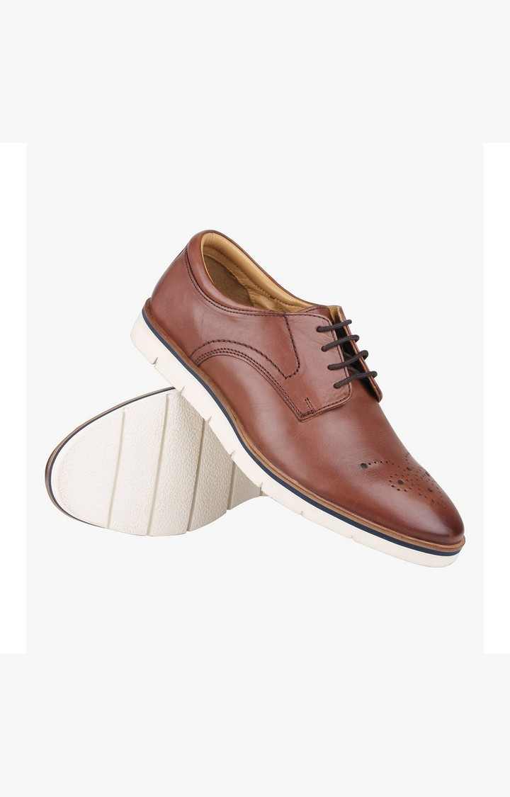 Bluebell Brown Tie-Ups & Dress Loafers