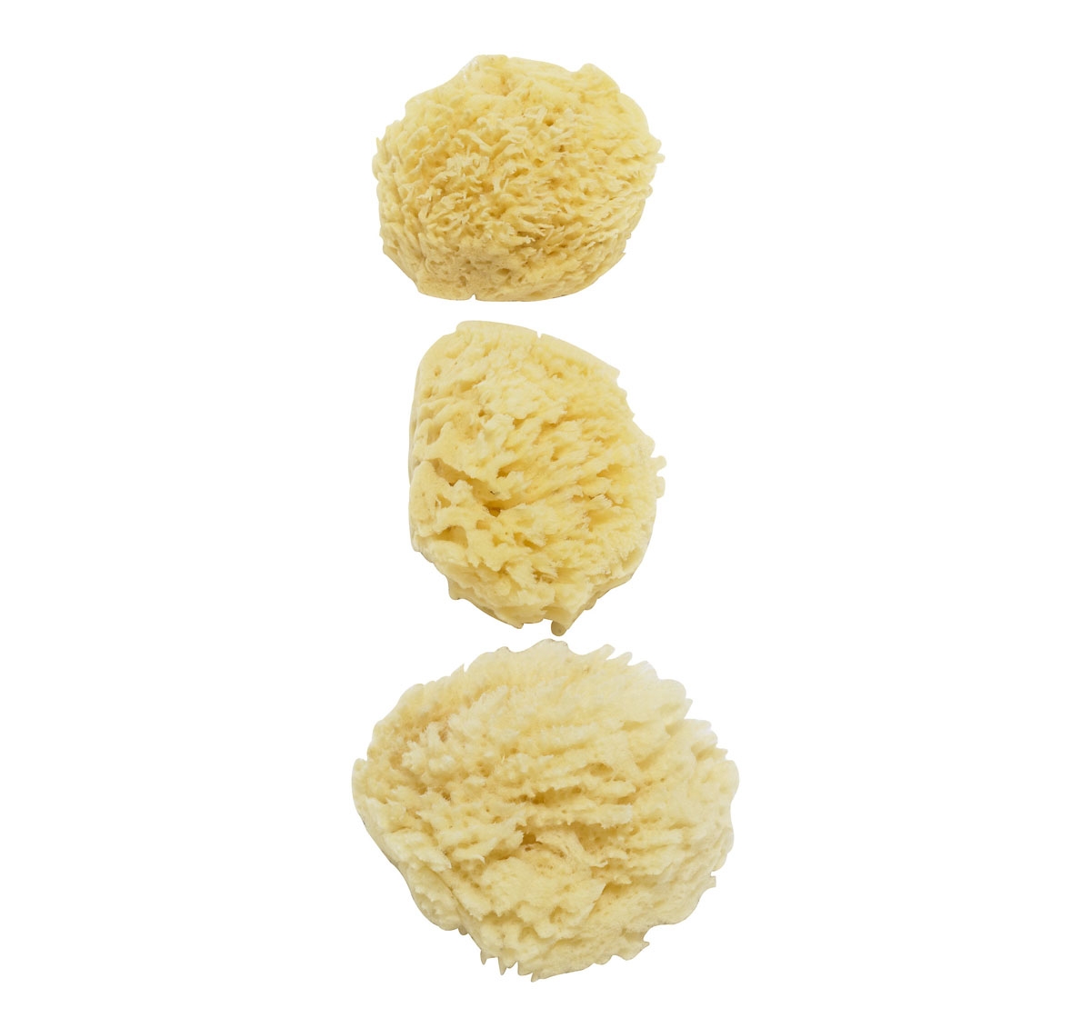 Mothercare | Beige Natural Baby Sponges - Set of 3 0