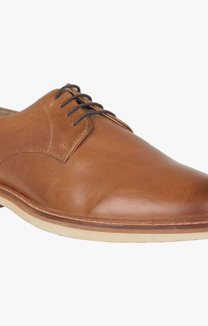 Topman Brown Tie-Ups & Dress Loafers