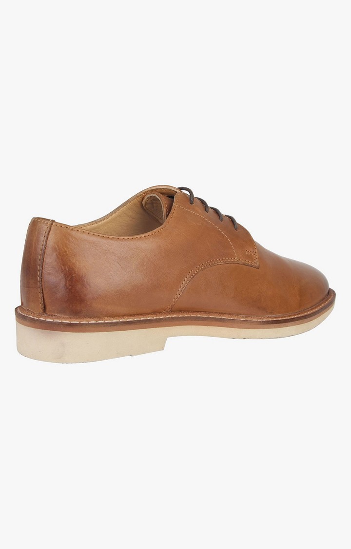 Topman Brown Tie-Ups & Dress Loafers