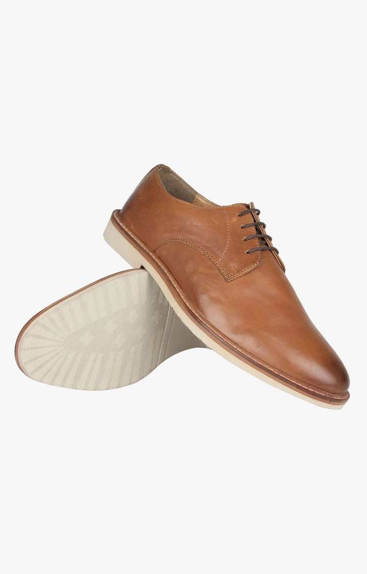 Topman Brown Tie-Ups & Dress Loafers