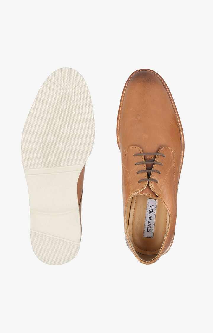 Topman Brown Tie-Ups & Dress Loafers