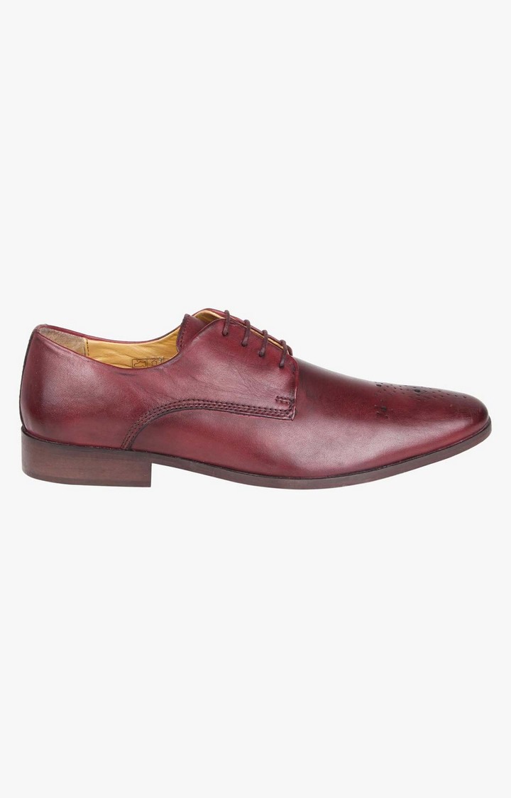 Seatle Red Tie-Ups & Dress Loafers