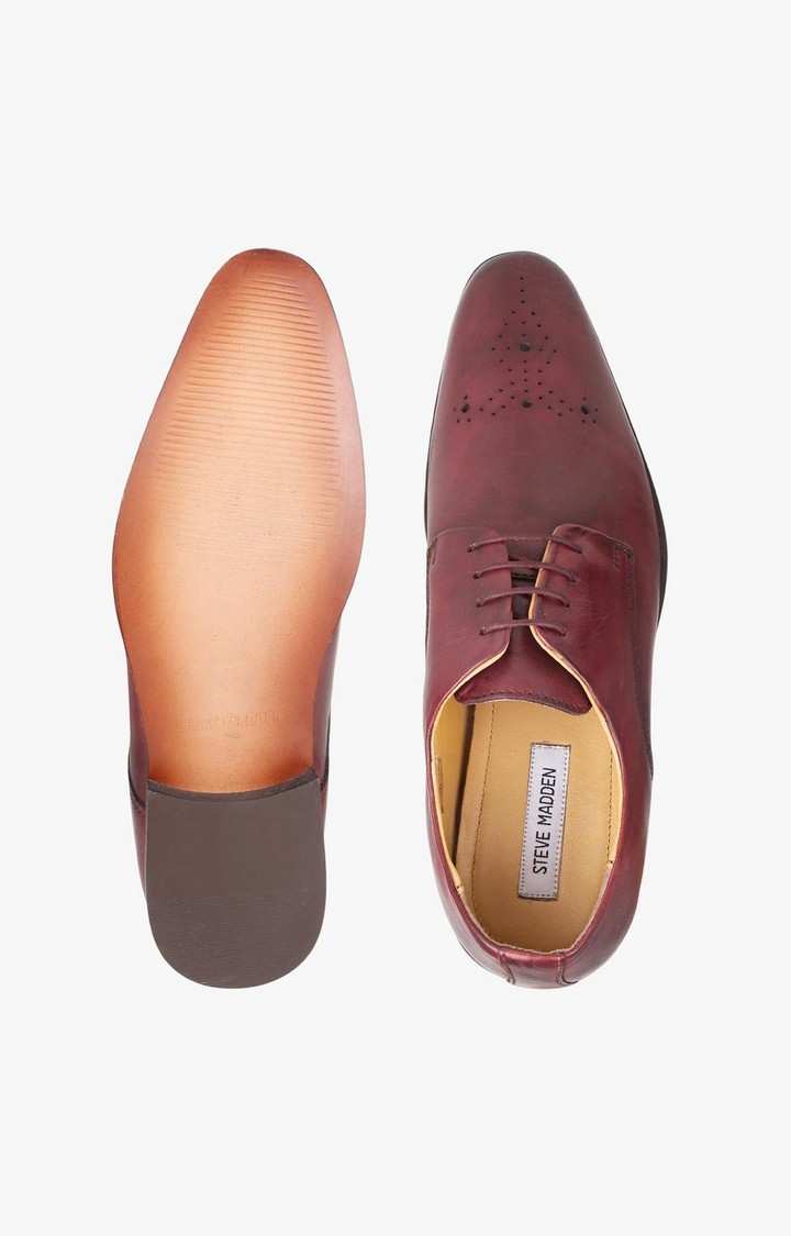 Seatle Red Tie-Ups & Dress Loafers