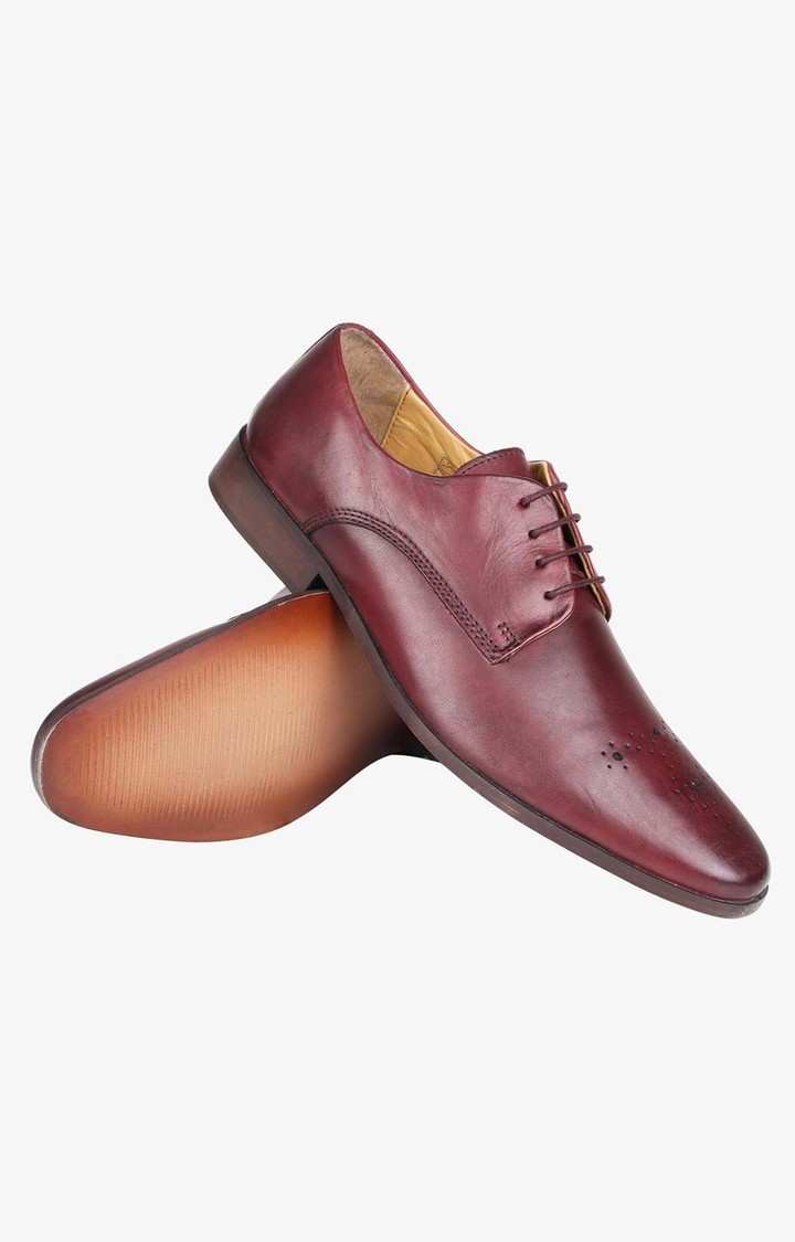 Seatle Red Tie-Ups & Dress Loafers