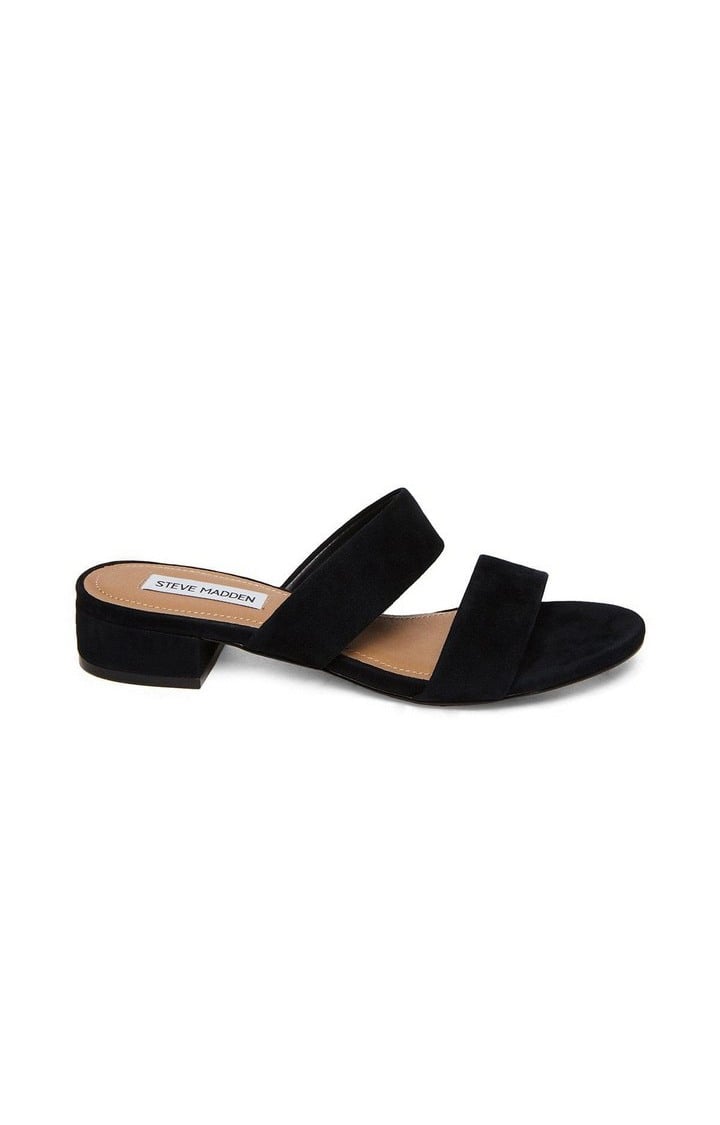 Circle Black Flats