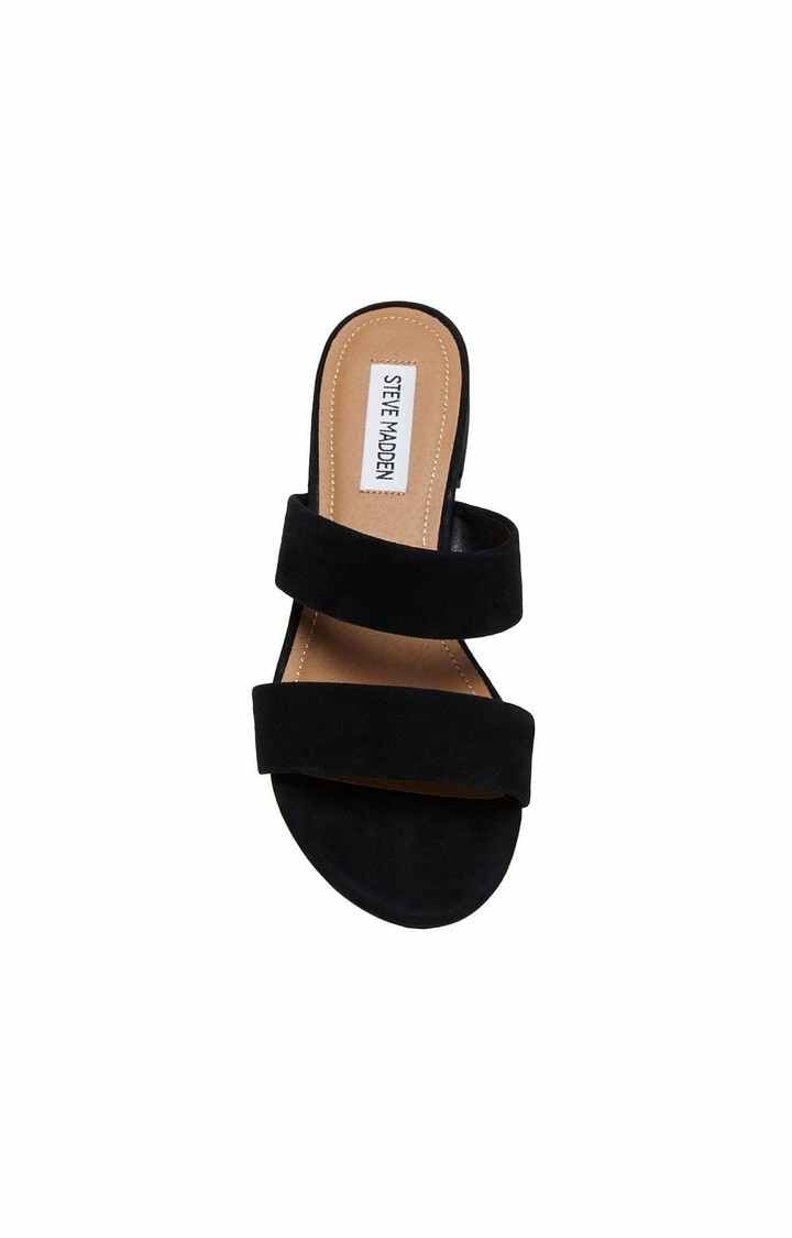 Circle Black Flats