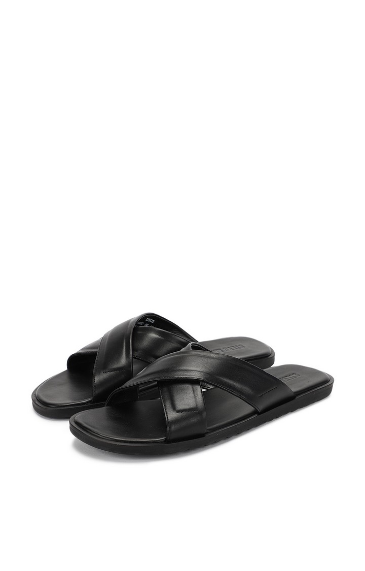 Disco Black Sandals & Flip Flops
