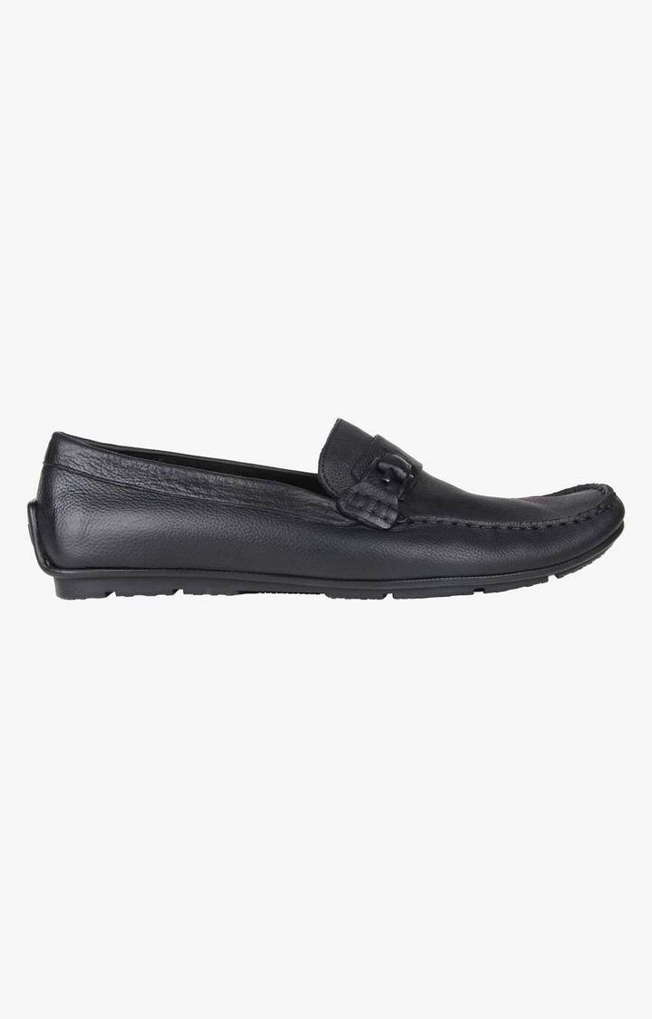 Floyd Black Driver Loafers