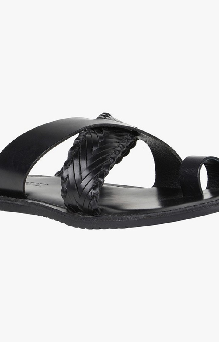 Cloud Black Sandals & Flip Flops