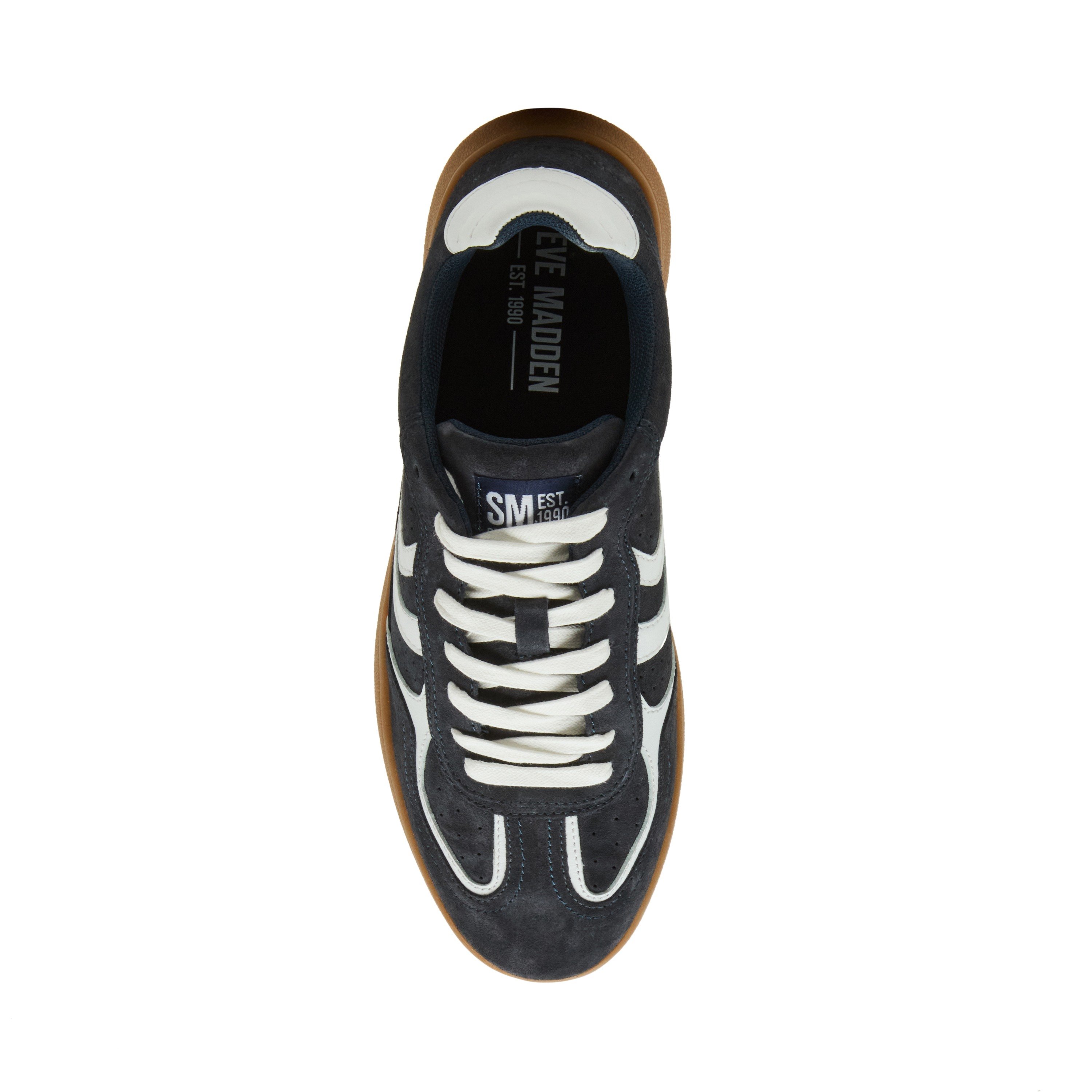 Carson Navy Suede Sneakers