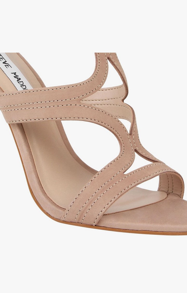 Sidney Brown Heel Sandals