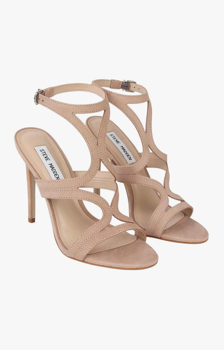 Sidney Brown Heel Sandals