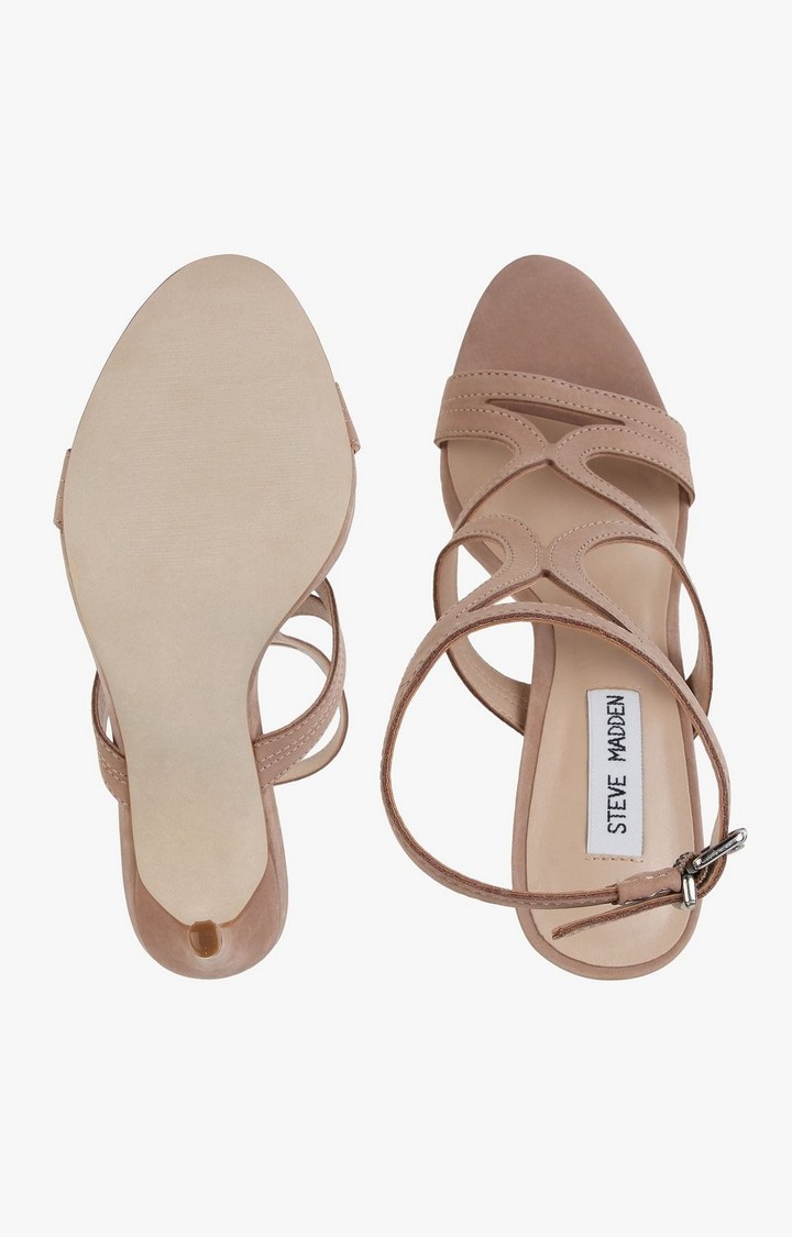 Sidney Brown Heel Sandals