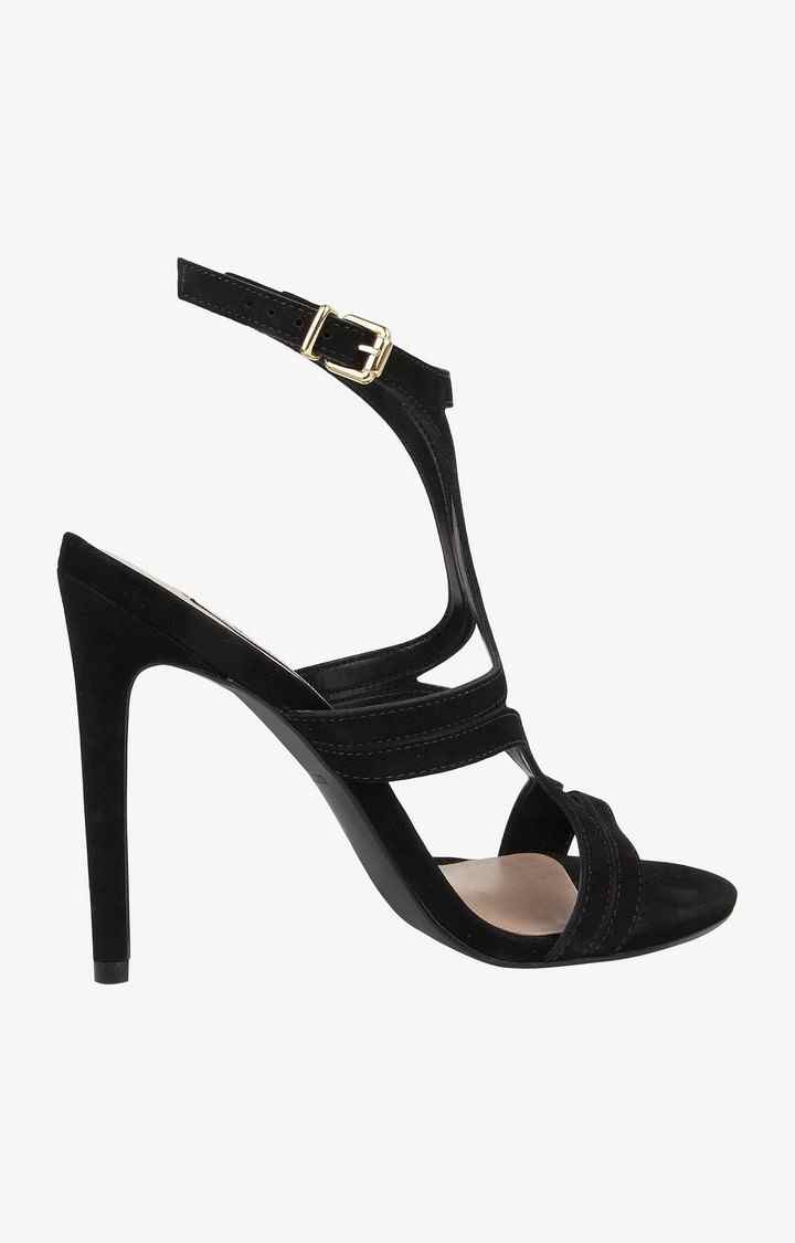 Sidney Black Heel Sandals