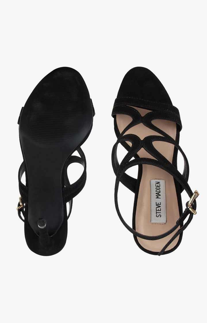 Sidney Black Heel Sandals